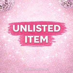 🤫🤐 UNLISTED ITEM FOR LIVE SHOW 🤫🤐